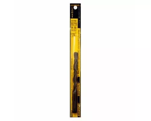 Black Oxide Drill Bit, High Speed Steel, Jobber Length, 9mm