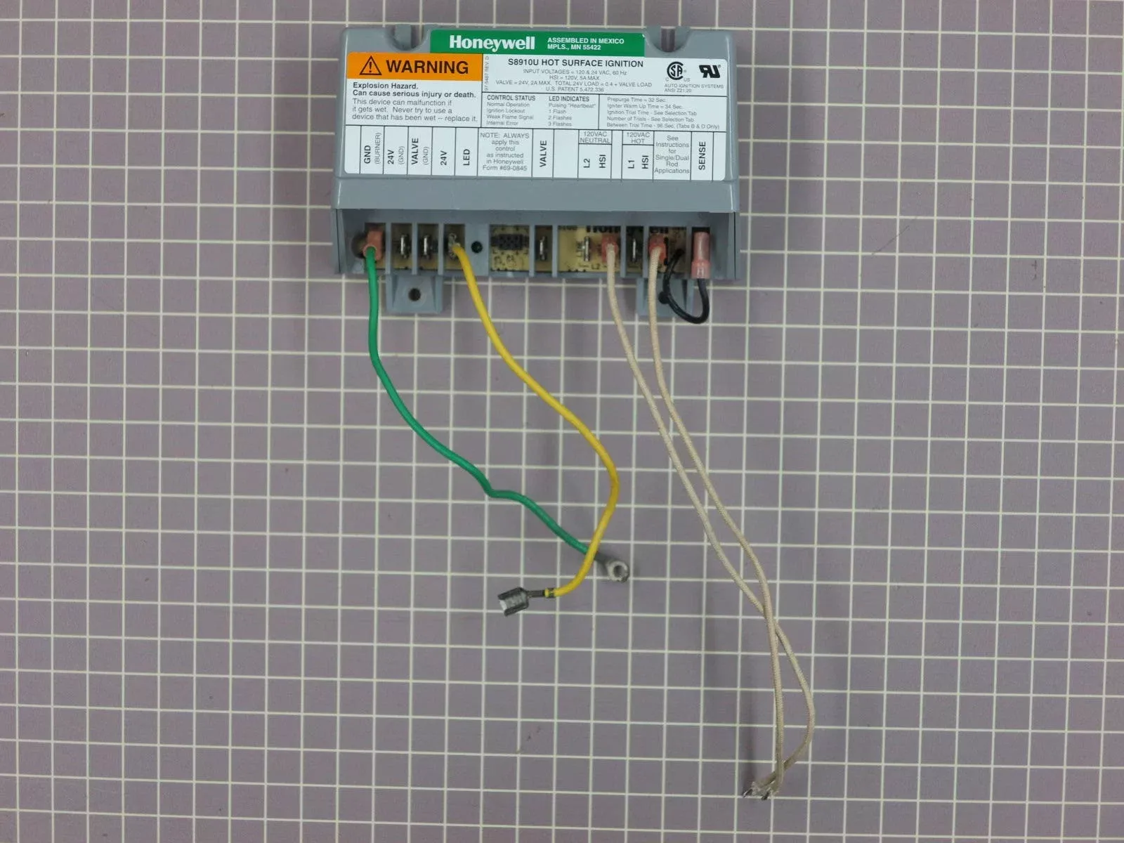 Heater Spark Module S8910U1000(Used)