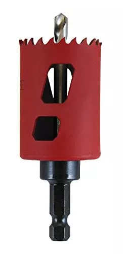 “MK Morse MHSA21C Hole Saw with Attached Arbor, 1-5/16″” Diameter”