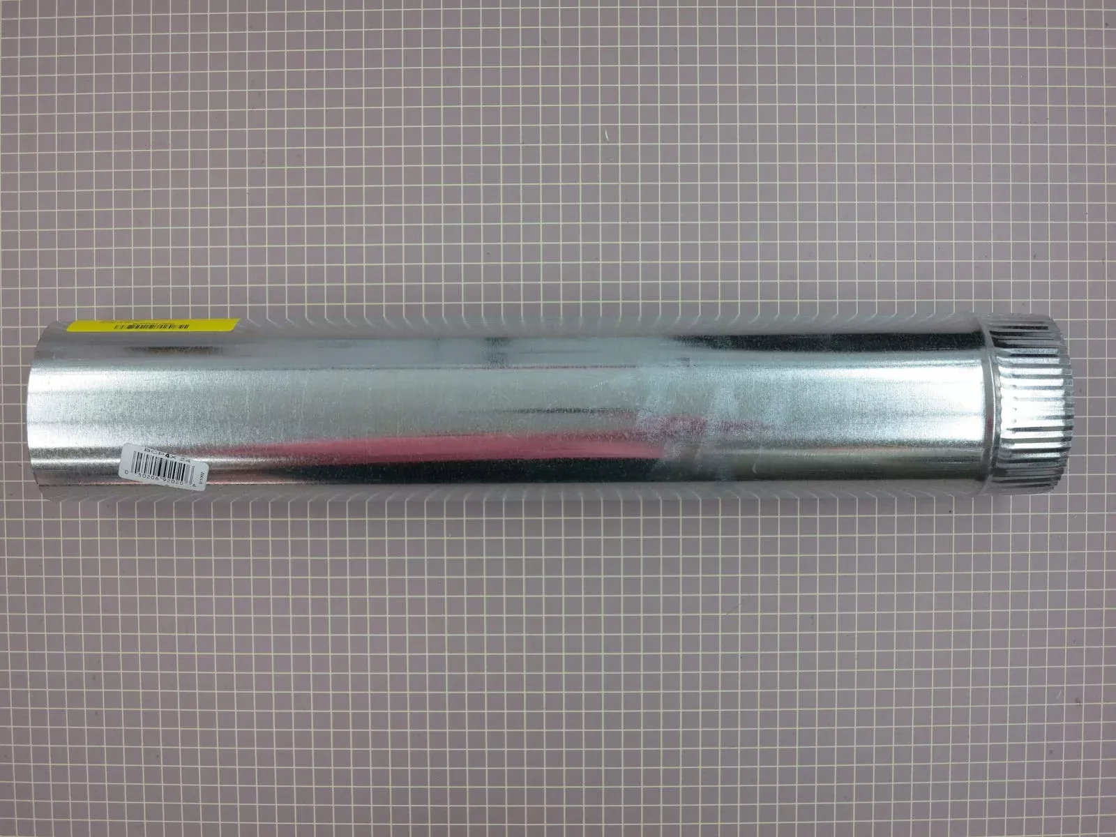 Round Metal Duct Pipe (4" x 24") BCP4X24(New)